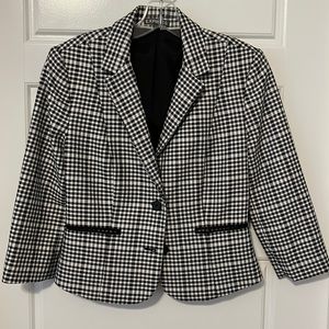 Express Houndstooth Blazer